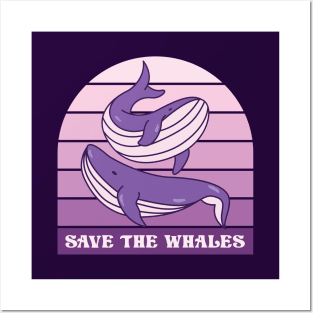 Save The Whales Posters and Art